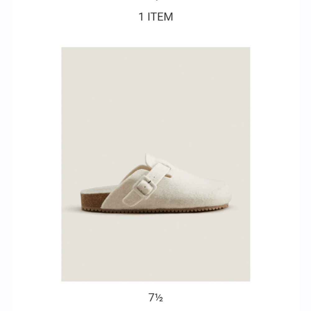 Zara Home Slippers